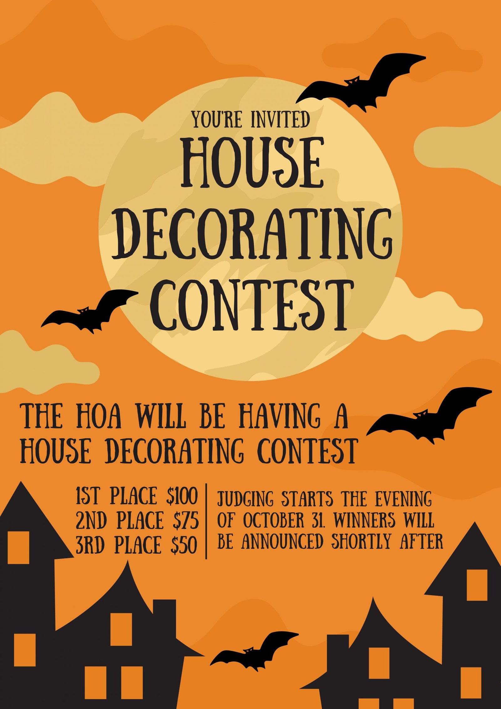 Fall House Decorating Contest