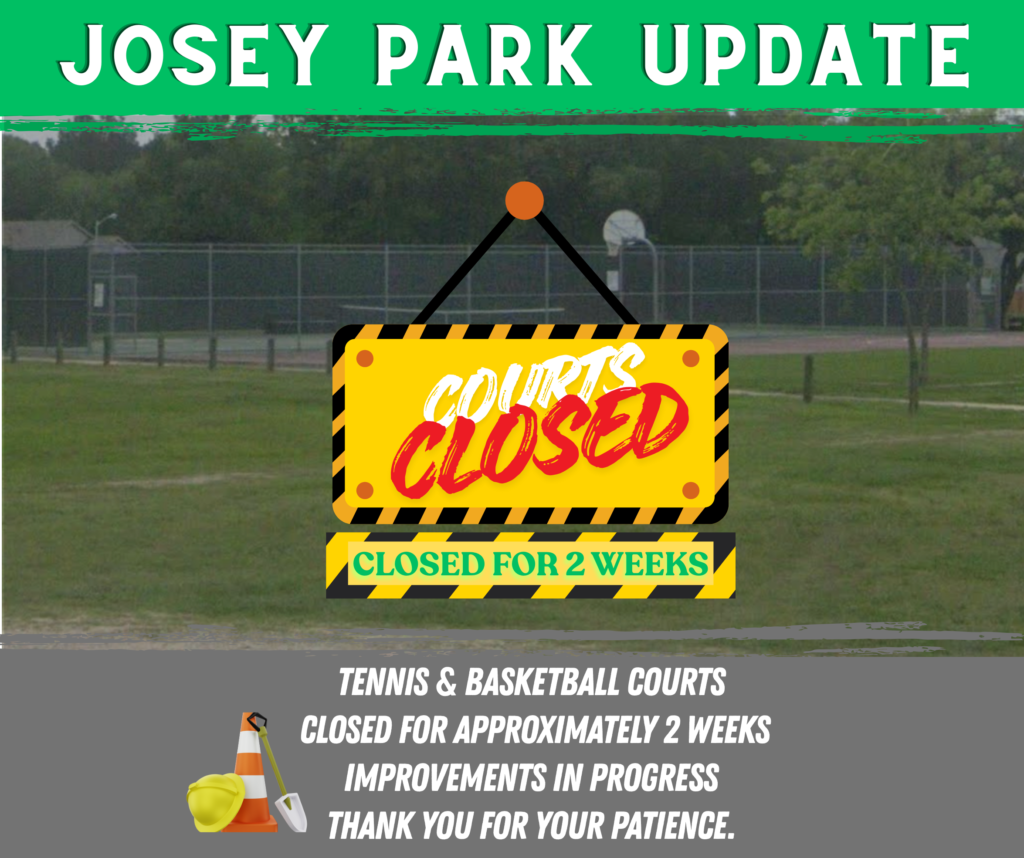 Josey Park Update